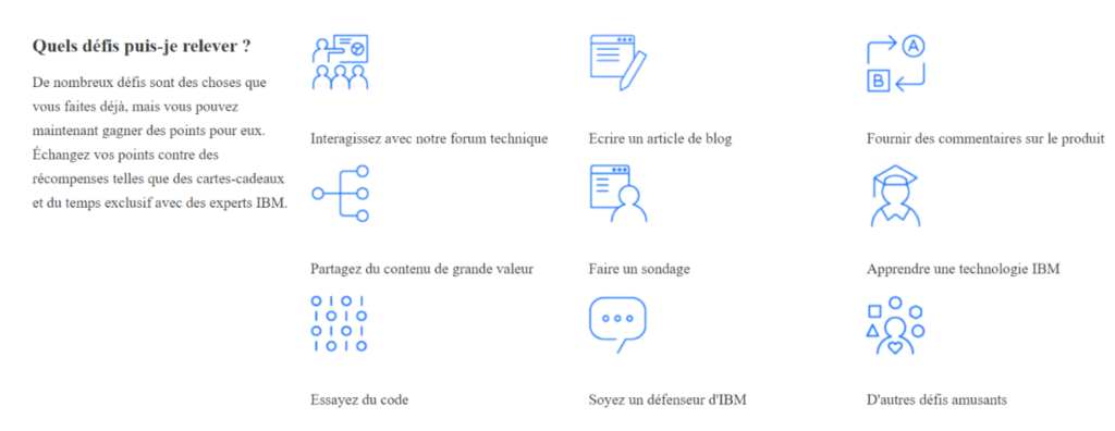Aperçu du programme de fidélité d' IBM destiné aux professionnels