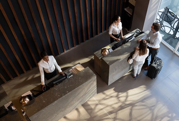 Photo d'une réception dans un hôtel -  tourisme affaires