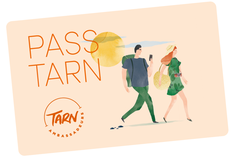 Visuel du pass tourisme de Tarn