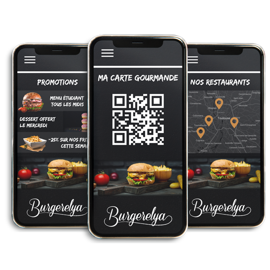 Application mobile pour le programme de fidélité d'un restaurant