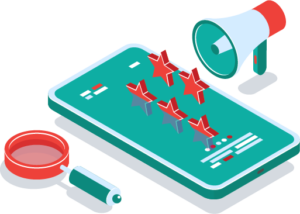 Illustration d'un programme de fidélité dématérialisé sur smartphone