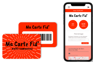 Programme de fidélité multi-commerces pour les enseignes
