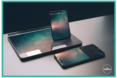 un smartphone un pc portable et une tablette - les bénéfices de l'interopérabilité