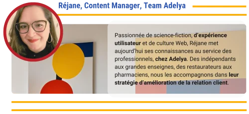 Réjane, Content Manager at Adélya.