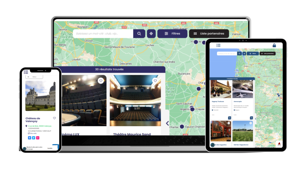 Application géolocalisée