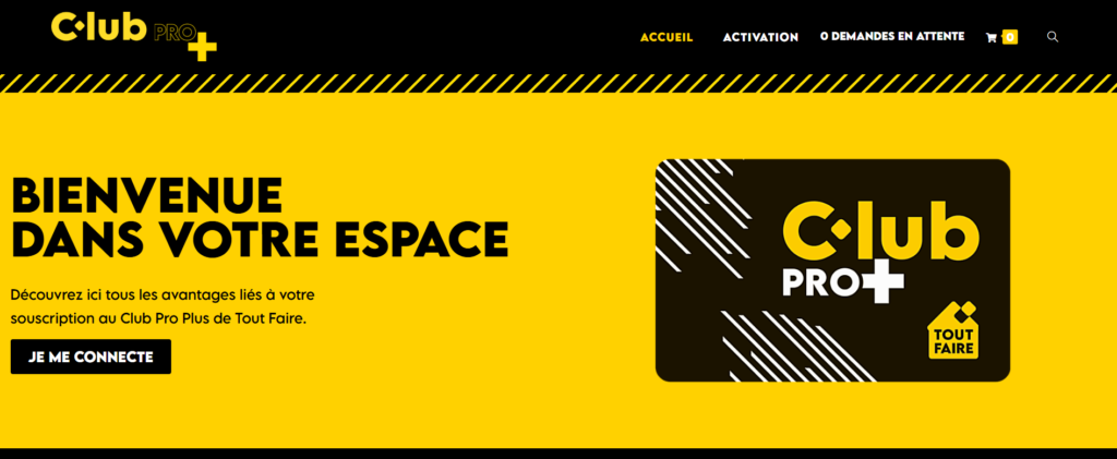 TOUT FAIRE _ Espace pro