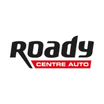 Roads logo: gray wordmark with a red underline banner for branding