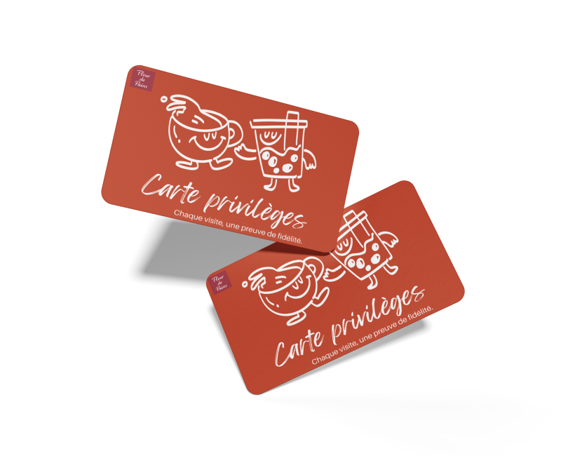 Carte privilèges Fleurs de Pain